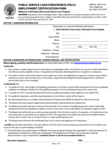 PSLF Form Navient Mail