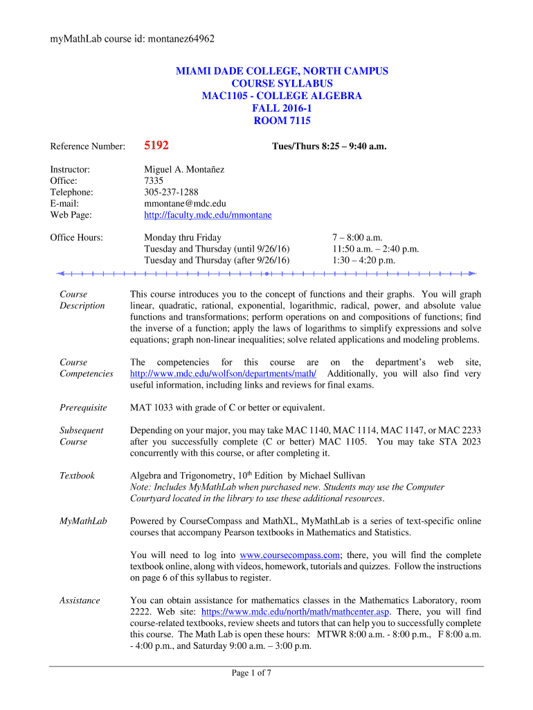 Where To Send PSLF Form At Miami Dade College