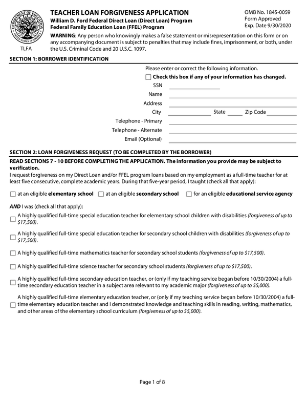 Navient Public Service Loan Form 2024